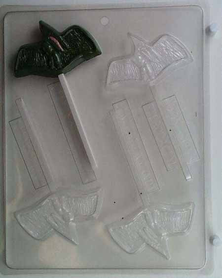 Chocolate// Candy Mold, Lollipop - Dinosaur, Dinosaur Pterodactyl