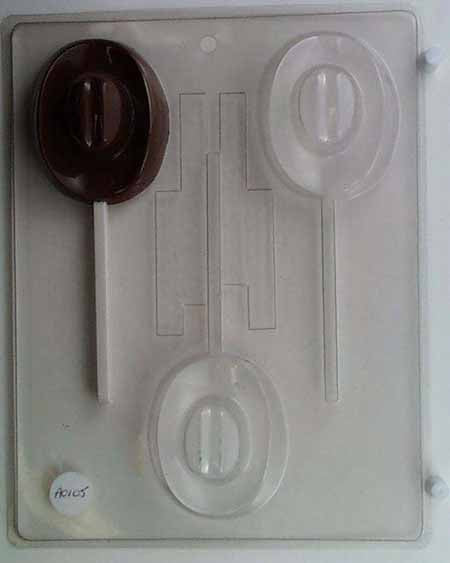 Chocolate// Candy Mold, Lollipop - Cowboy, Cowboy Hat