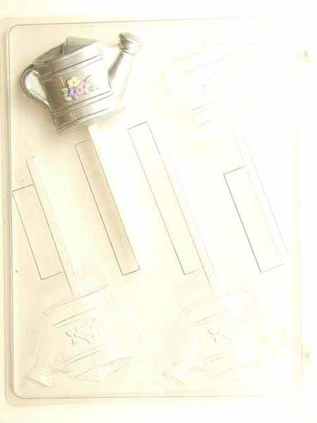 Chocolate// Candy Mold, Lollipop - Any Occassion, Classic Garden Watering Can