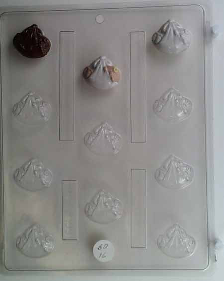 Molde de Chocolate// Caramelo, Mini - Bebé, Bebé en Portabebés