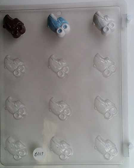 Chocolate// Candy Mold - Baby, Mini Strollers