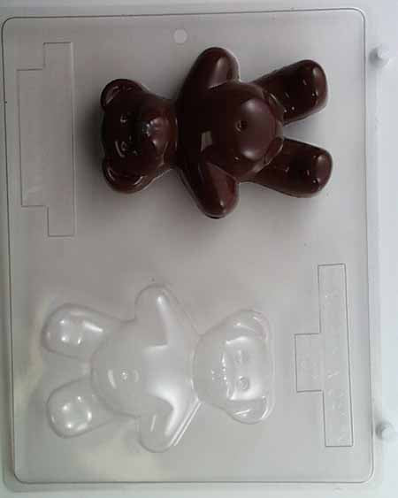 Molde para chocolate y caramelos - Animal, oso grande