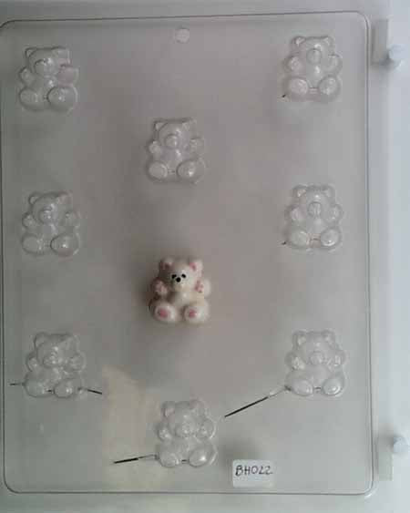 Chocolate// Candy Mold, Mini - Animal, Small Bears