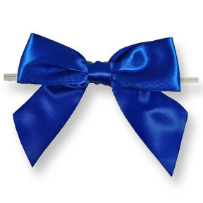 Large Bows // Royal Blue with Twisty 6ct