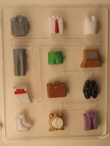 Chocolate// Candy Mold, Mini - Father, Business Collection