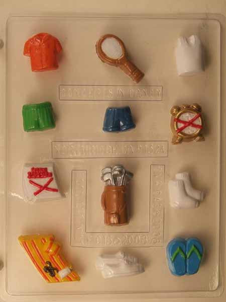 Chocolate// Candy Mold, Mini - Father, Casual Collection