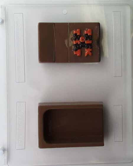 Chocolate// Candy Mold, Pour Box - Halloween, "Trick Or Treat" Bag