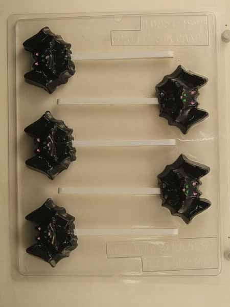 Chocolate// Candy Mold, Lollipop - Halloween, Small Cute Bat