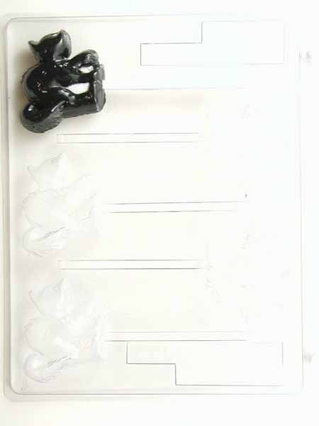 Chocolate// Candy Mold, Lollipop - Halloween, Scaredy Cat