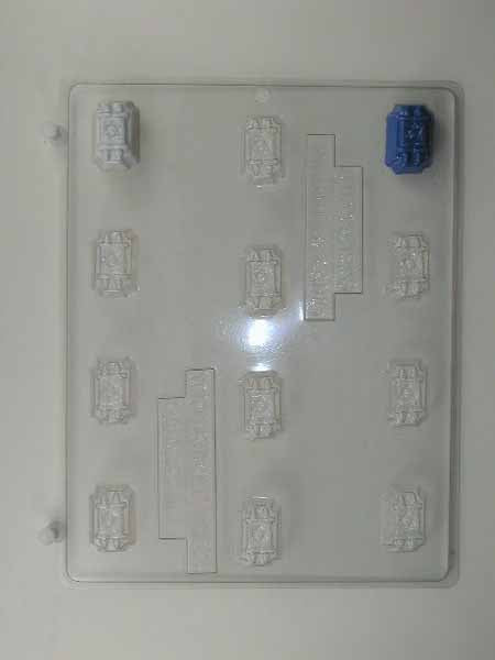 Chocolate// Candy Mold, Mini, Religion, Torahs