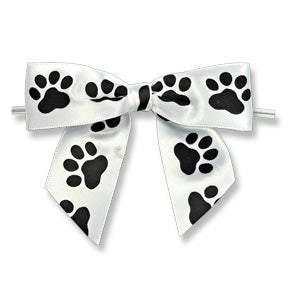 Large Bows // Dog Paws with Twisty 6ct