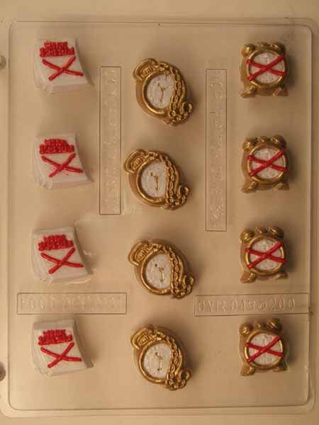 Chocolate// Candy Mold, Mini - Retirement, Retirement Related Pieces