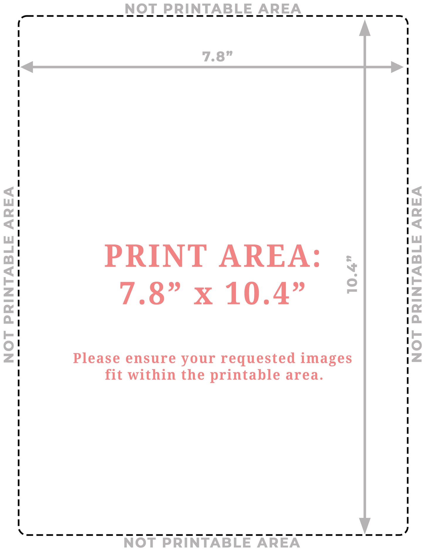 Edible Image 1/4 sheet // size 8" x 10"