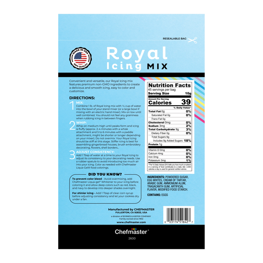 Chefmaster®// Royal Icing 16oz.