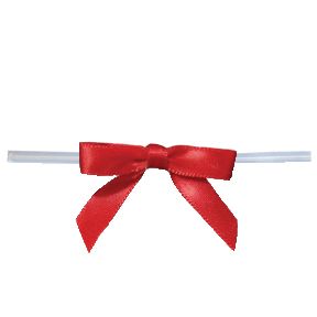 Small Bows // Red with Twisty 12ct