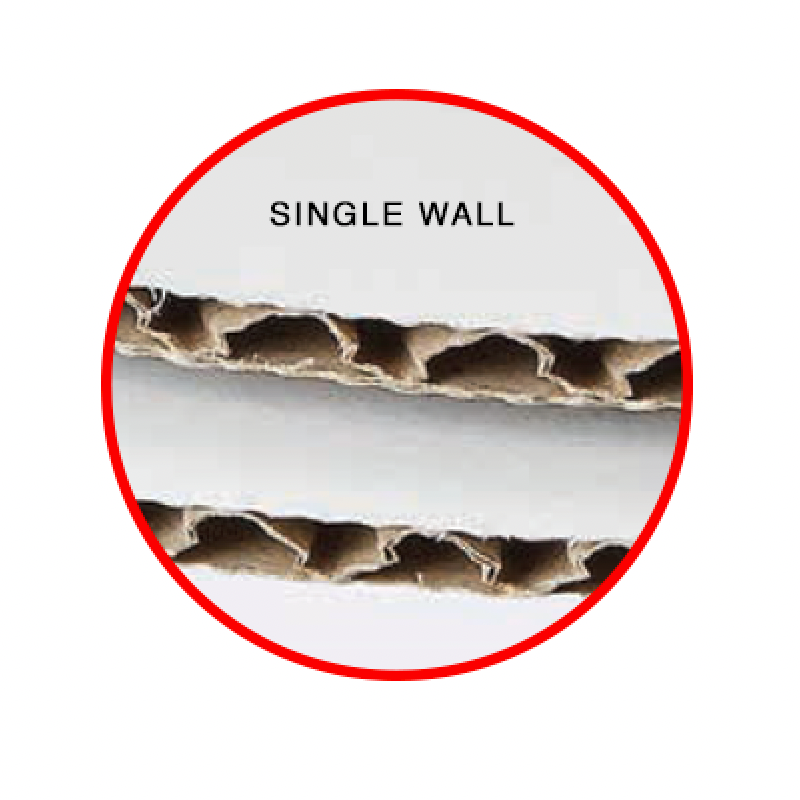 White Cake Squares, Single Wall (Individual)