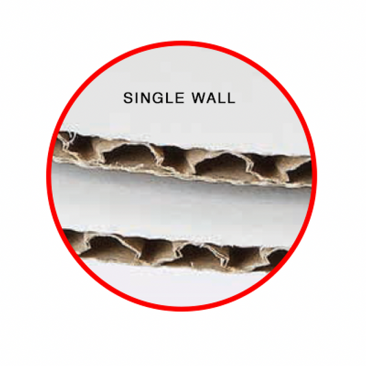 White Cake Circles, Single Wall (CASE)
