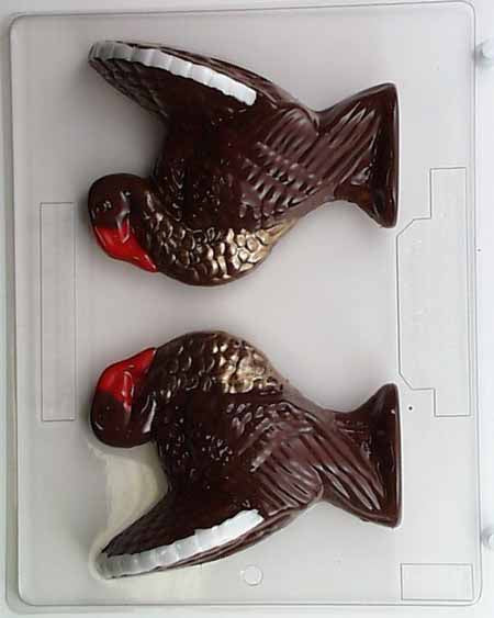 Chocolate// Candy Mold, 3D - Thanksgiving, 3D Turkey