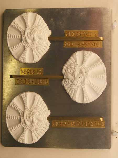 Chocolate// Candy Mold, Lollipop - Thanksgiving, Turkey with Candy Corn Cavities