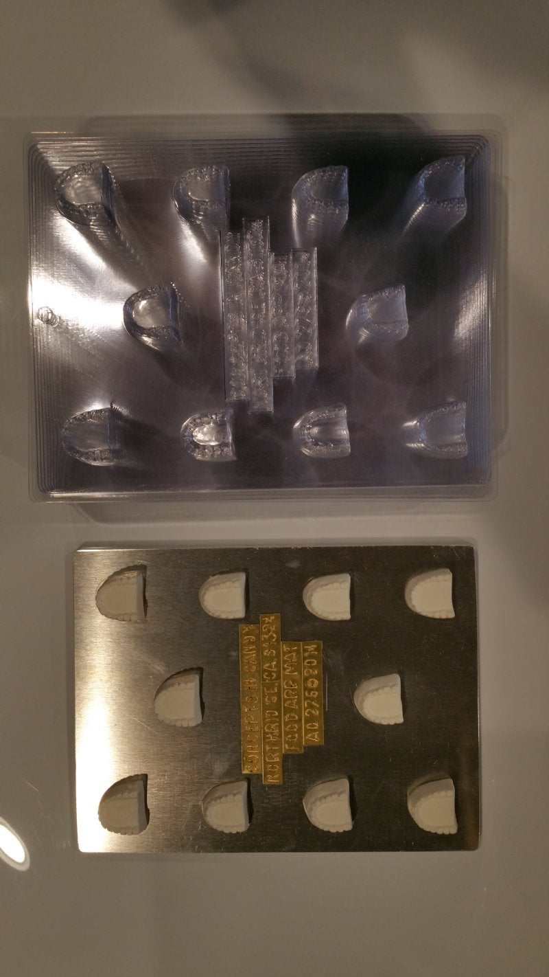 Chocolate// Candy Mold, Mini - Any Occasion, Small Teeth