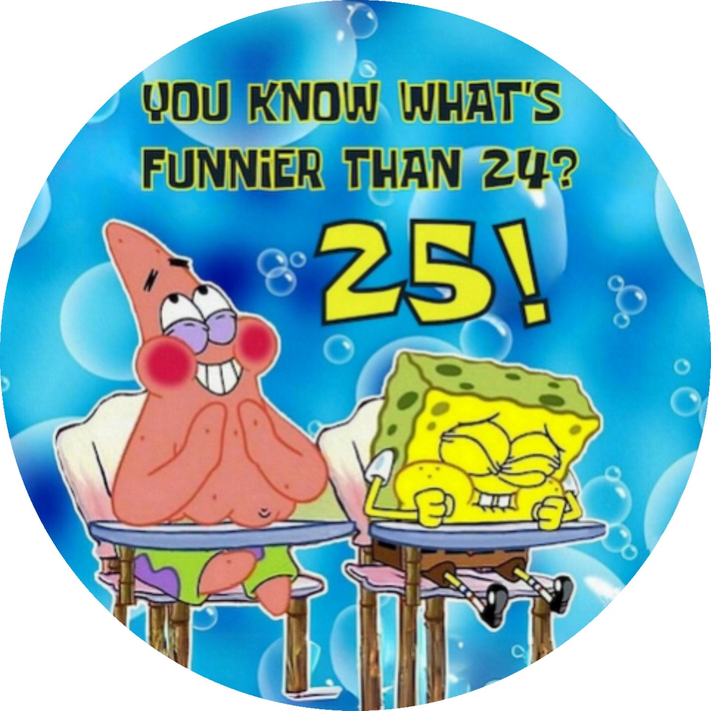 Edible Image// 9.5" Round