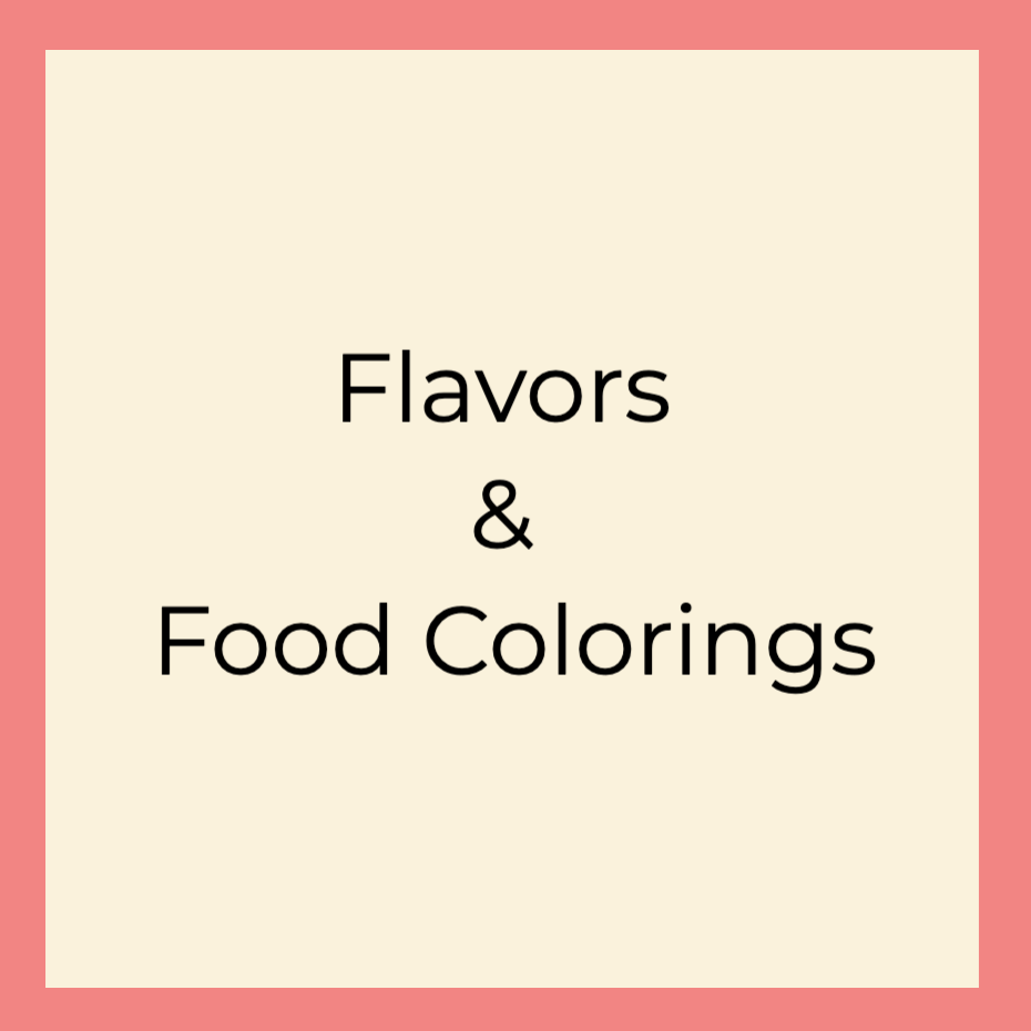 Flavors & Food Coloring
