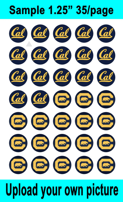 Edible Image// 1.25" Round