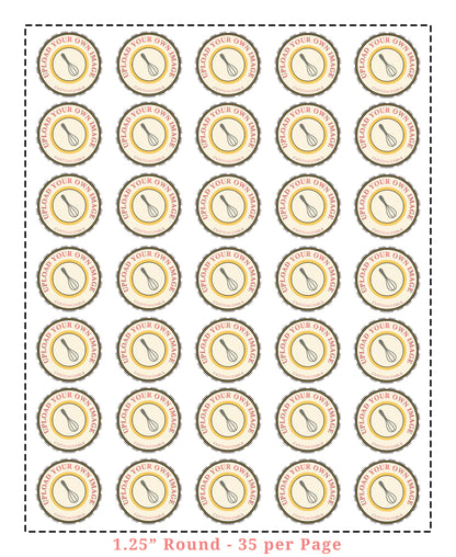 Edible Image// 1.25" Round