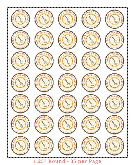 Edible Image// 1.25" Round