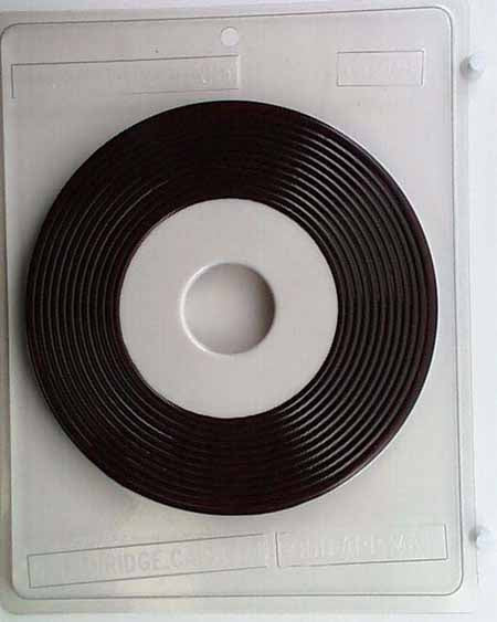Molde para chocolate//dulces - Música, Disco - 45