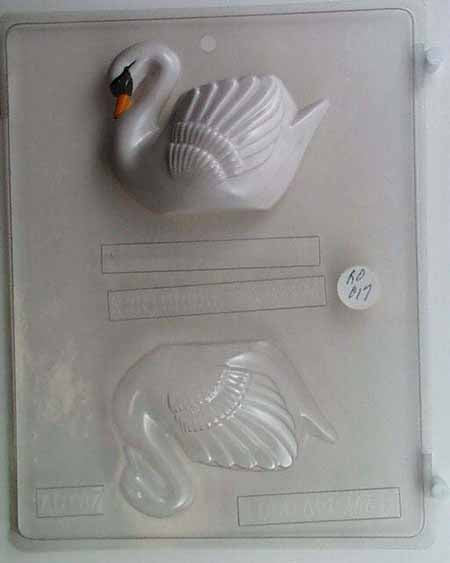 Molde para chocolate/caramelos 3D - Animal, Cisne 3D