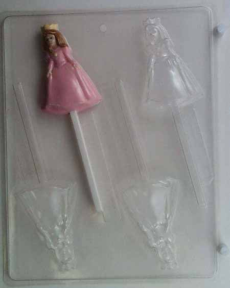 Chocolate// Candy Mold, Lollipop - Any Occassion, Princess