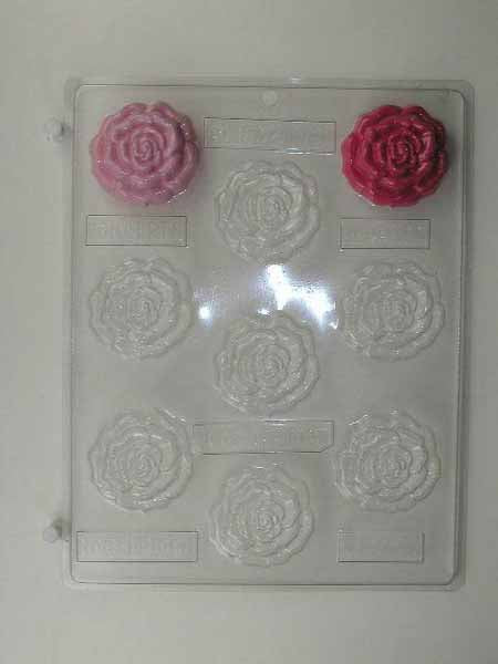 Chocolate// Candy Mold, Mini - Flower, Rose