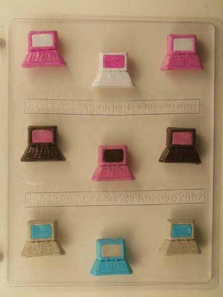 Chocolate// Candy Mold, Mini - Any Occasion, Small Computer