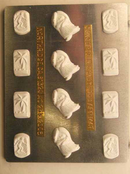 Chocolate// Candy Mold, Mini - Summer, Hawaiin Scene