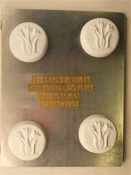 Chocolate// Candy Mold - Flower, Tulips
