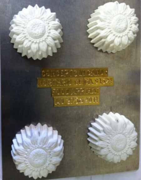 Chocolate// Candy Mold - Flower, Sunflower