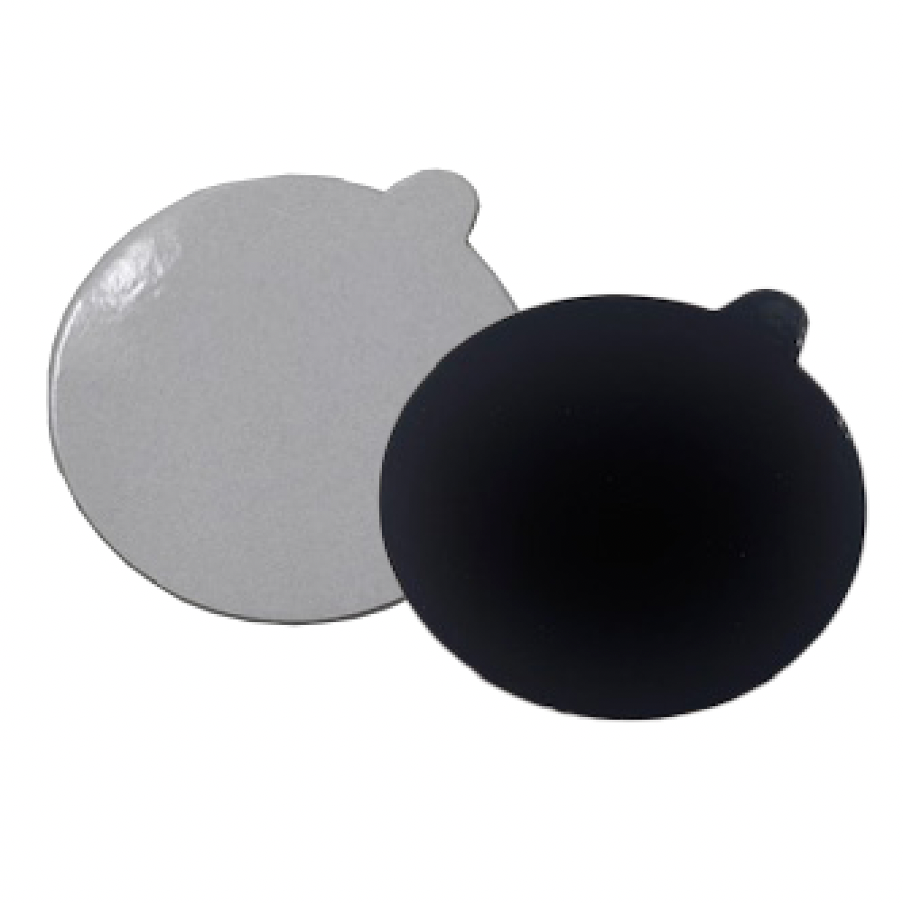 Mono-Portion Pads, Black/White - 4" (24 Pack)