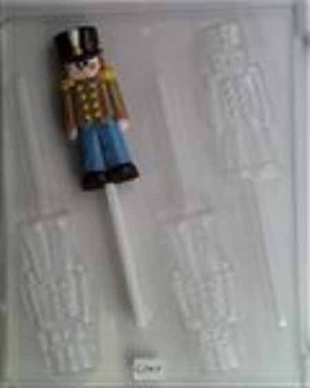 Chocolate// Candy Mold, Lollipop - Holiday, Toy Soldier