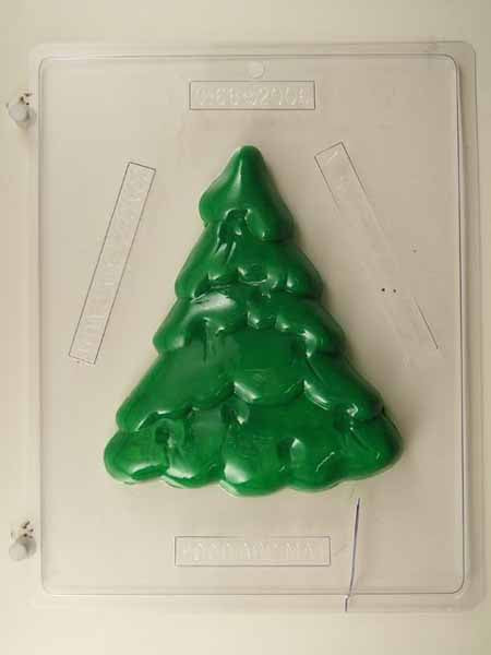Chocolate// Candy Mold, Pour Box - Christmas, Christmas Tree Lid
