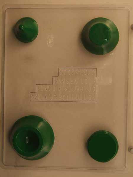 Chocolate// Candy Mold, Pour Box - Christmas, Four Layer Medium Size Christmas Tree