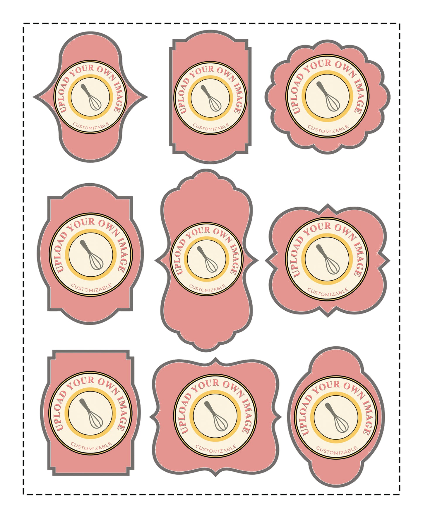 Edible Image// Custom Size & Shape