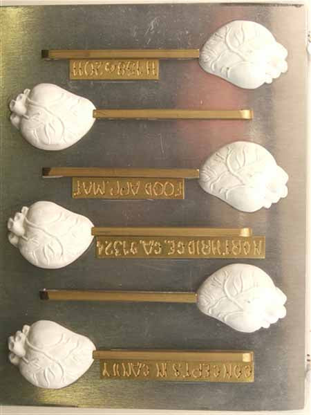 Chocolate// Candy Mold, Lollipop - Halloween, Human Heart