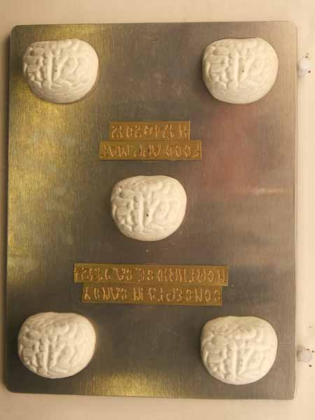 Chocolate// Candy Mold - Halloween, Small Human Intestines