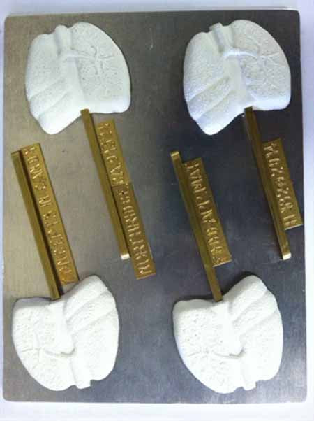 Chocolate// Candy Mold, Lollipop - Halloween, Medium Human Lungs