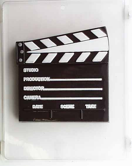 Chocolate// Candy Mold, Hollywood, Large Movie Clapboard