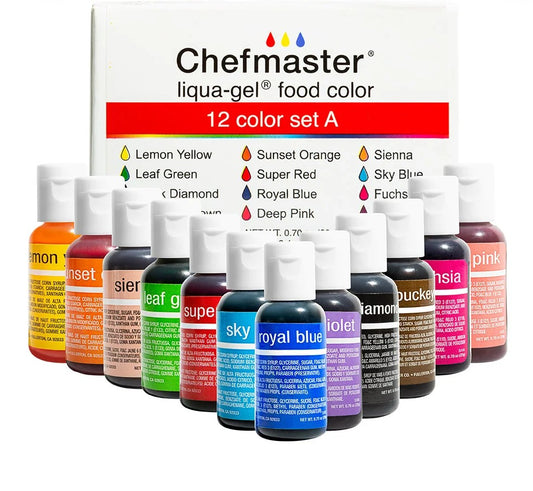 Chefmaster® // Liqua-Gel® Food Color Kit