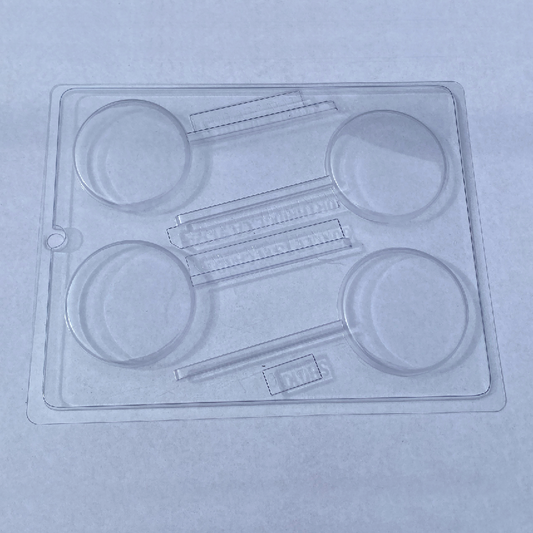 Chocolate // Candy Mold, Lolly Pop - Plain