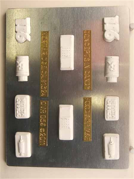 Chocolate// Candy Mold, Mini - Medical, Medical Collection