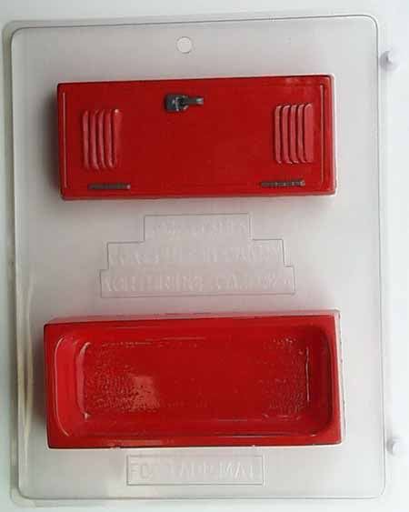 Chocolate// Candy Mold, Pour Box - Sports, School Locker